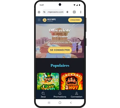 Olympe Casino Download Mobiele App